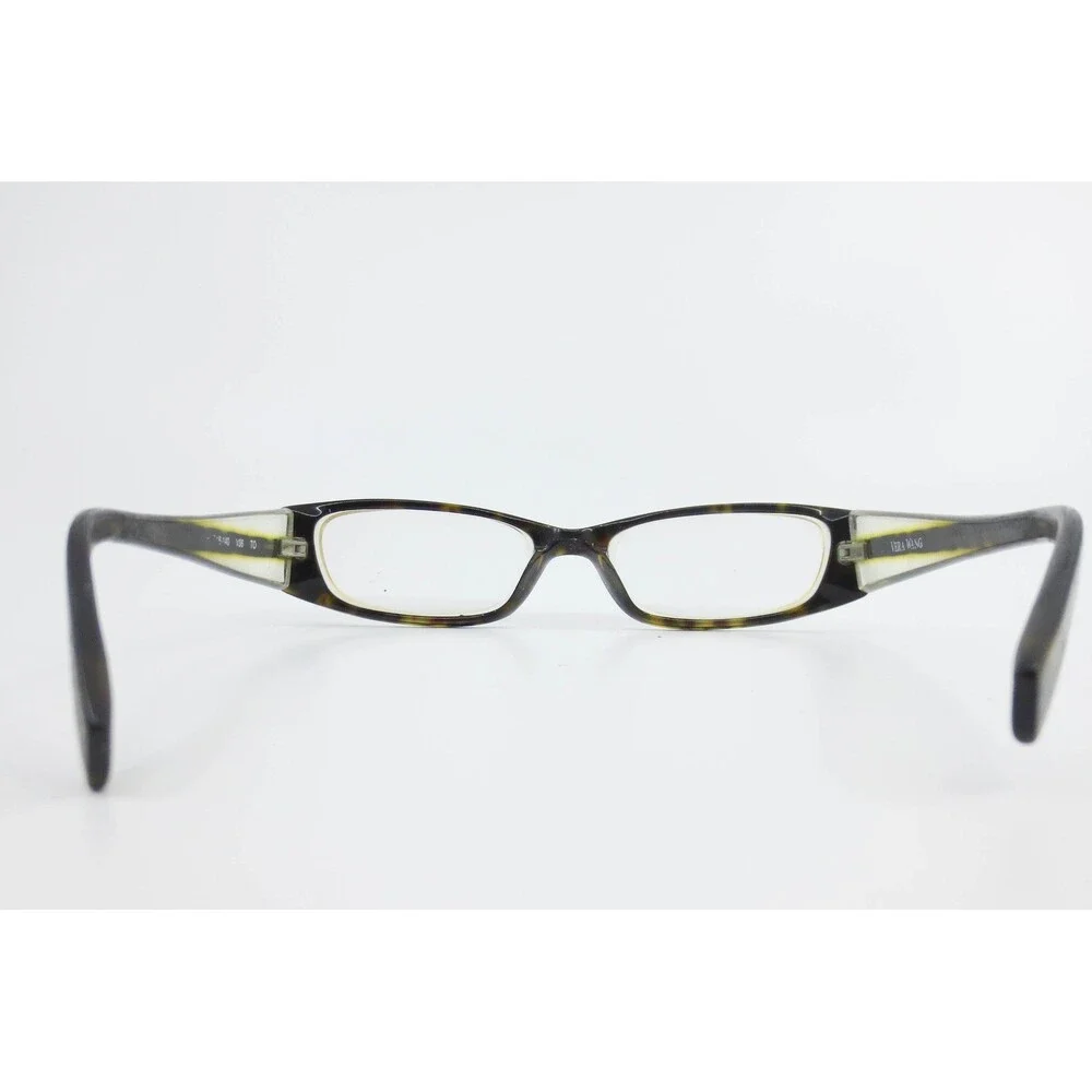 Vera Wang V36 TO Tortoiseshell Oval Eyeglass Frames 51-16-140 Brown Clear Womens